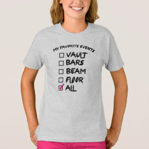 Gymnastikereignissammlung T-Shirt