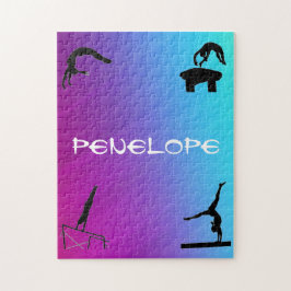 Gymnastikereignisse Cooles Gradientpuzzle Puzzle