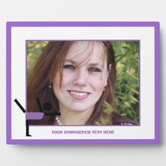 Gymnastikgeschenke, Gymnastikdarsteller nach Maß Fotoplatte