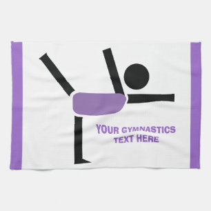 Gymnastikgeschenke, Gymnastikdarsteller nach Maß Küchentuch
