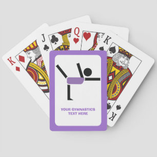Gymnastikgeschenke, Gymnastikdarsteller nach Maß Spielkarten