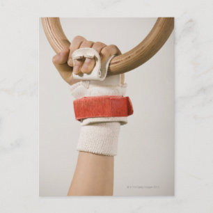 Gymnastikhandring Postkarte