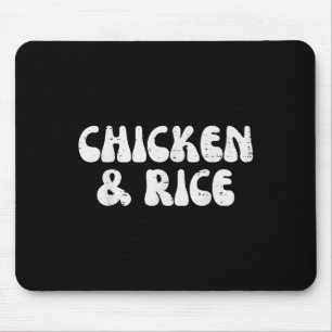 Gymnastikhühner und Reisfunny Workout Fitness Mousepad