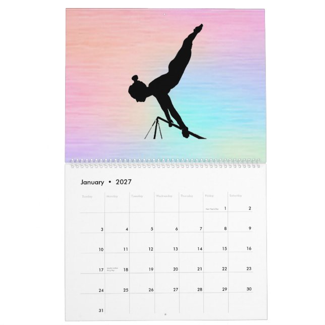 Gymnastikkalender Kalender (Jan 2027)