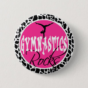 Gymnastikknopf-Button "Gymnastgeschenke " Button