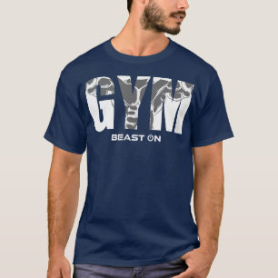 Gymnastikmuskeln auf Gym Motivation Fitness Sayi T-Shirt