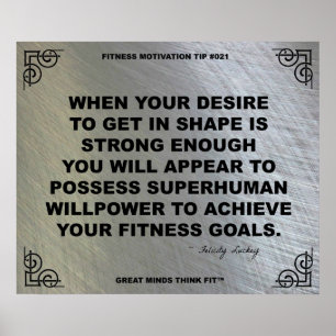 Gymnastikplakat zur Fitness #021 Poster