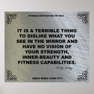 Gymnastikplakat zur Fitness #027 Poster