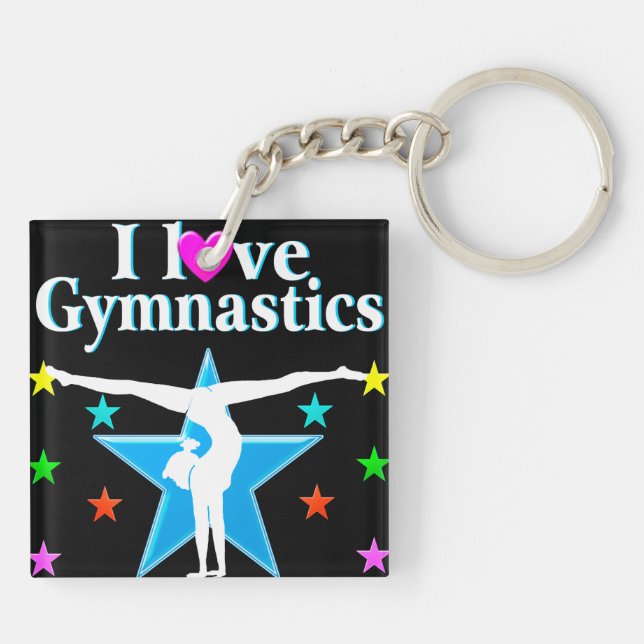 GYMNASTIKPRINZIP SCHLÜSSELANHÄNGER (Rückseite)