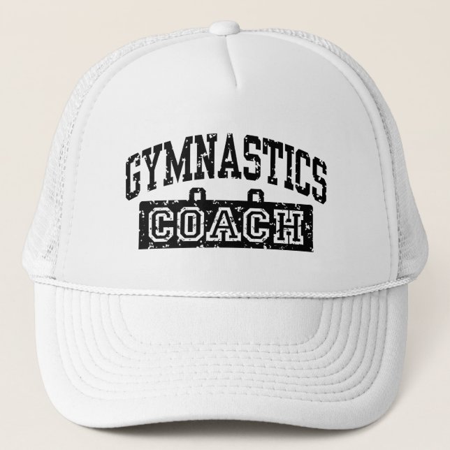 Gymnastiktrainer Truckerkappe (Vorderseite)
