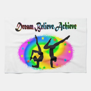 GYMNASTIKTRÄUME KOMMEN ZUTREFFEND KÜCHENTUCH