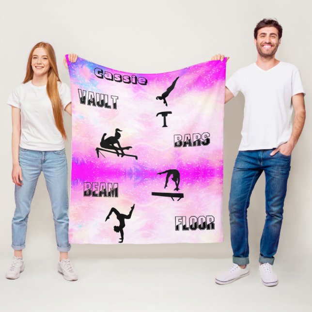 GymnastikVault, Bars, Bauch, Fußbodenbelag Fleece  (Beispiel)