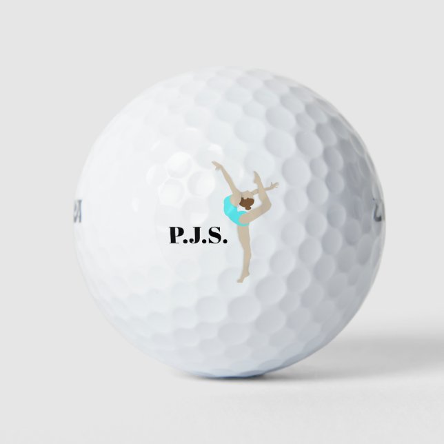 Gymnastin Golfball (Vorderseite)