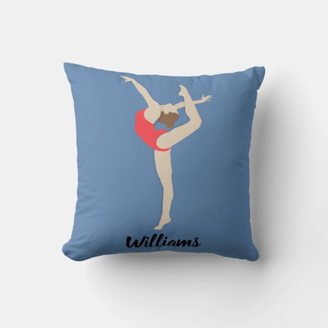 Gymnastin Kissen (Vorderseite)