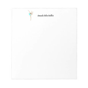 Gymnastin Notizblock