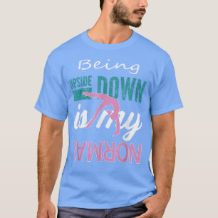 Gymnastische Liebhaber Geschenke Mädchen, die auf T-Shirt