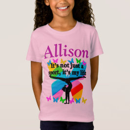 GYMNAST'S ZIELE UND TRÄUME PERSONALISIERT SHIRT