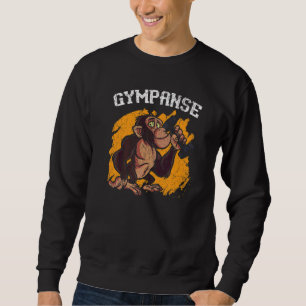 Gympanse Schimpanse Affe Wildtier Tier Zookee Sweatshirt