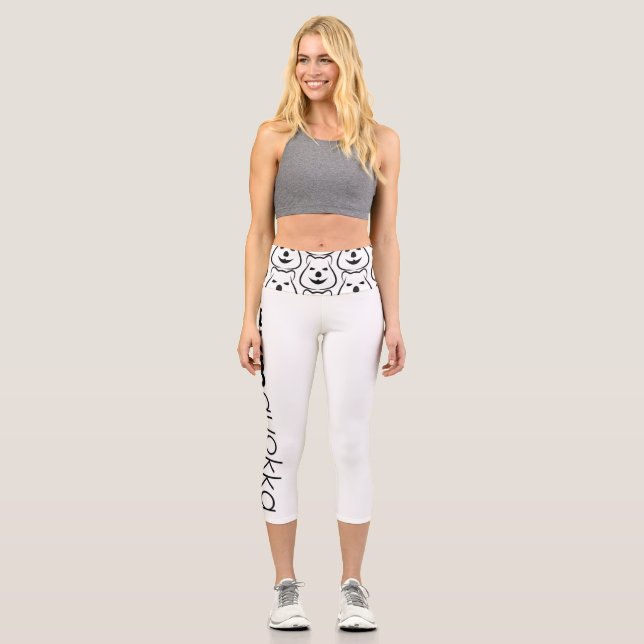 Gymquokka Hochwaist Capris (Vorderseite)