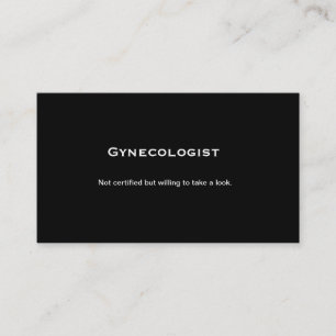 Gynäkologe, Eisbrecher, heben Linie, anrufen mich Visitenkarte