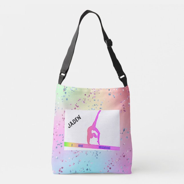 GYNASTICS TASCHE PERSONALISIERT! (Rückseite)