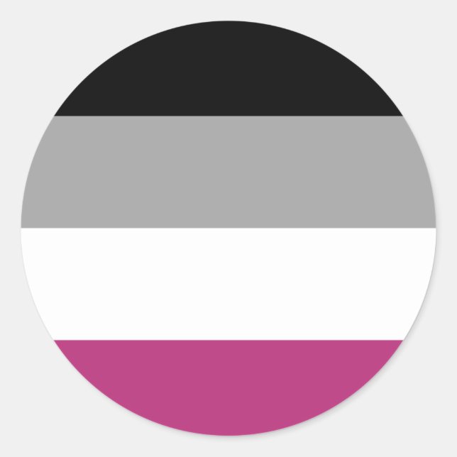Gynephilia Pride Flag Runder Aufkleber (Vorderseite)