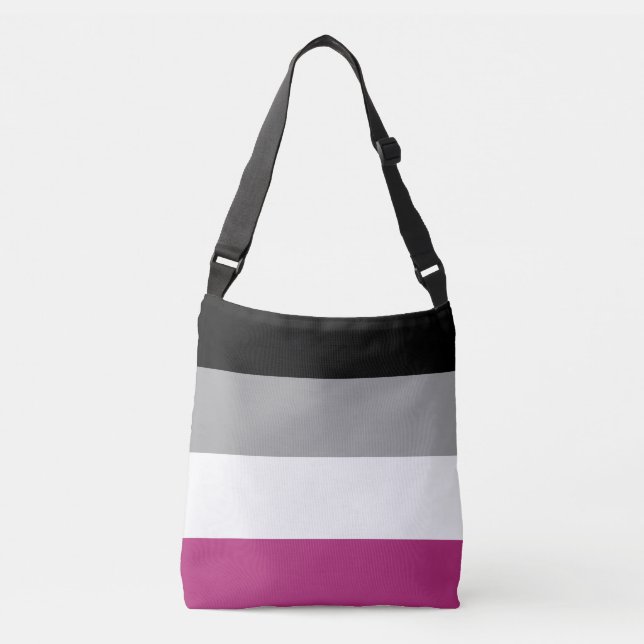 Gynephilia Pride Flag Tragetaschen Mit Langen Trägern (Vorderseite)