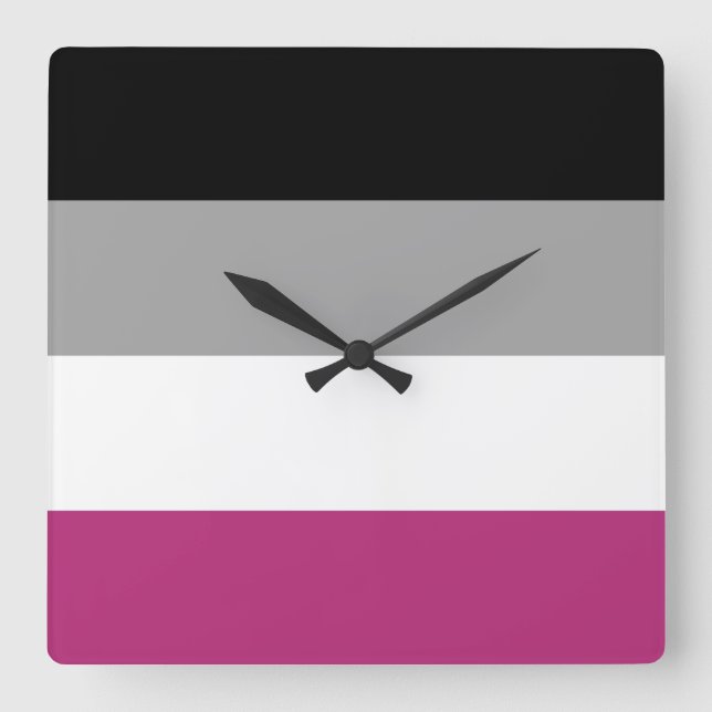 GYNEPHILIA PRIDE QUADRATISCHE WANDUHR (Vorderseite)