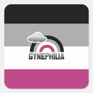 GYNEPHILIA RAINBOW AUFKLEBER