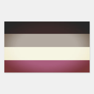 Gynephilia-Stolzflagge Rechteckiger Aufkleber