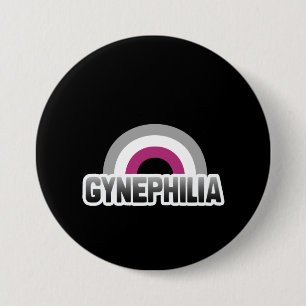 Gynephilie Stolz Button