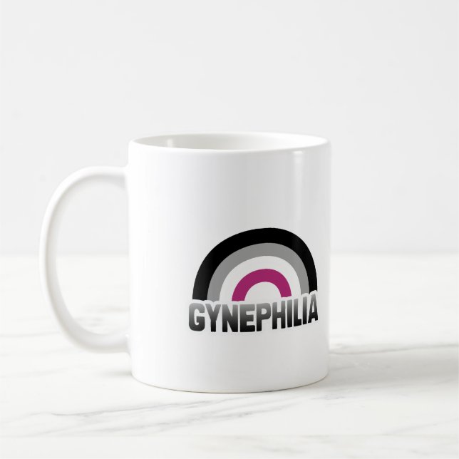 Gynephilie Stolz Kaffeetasse (Links)