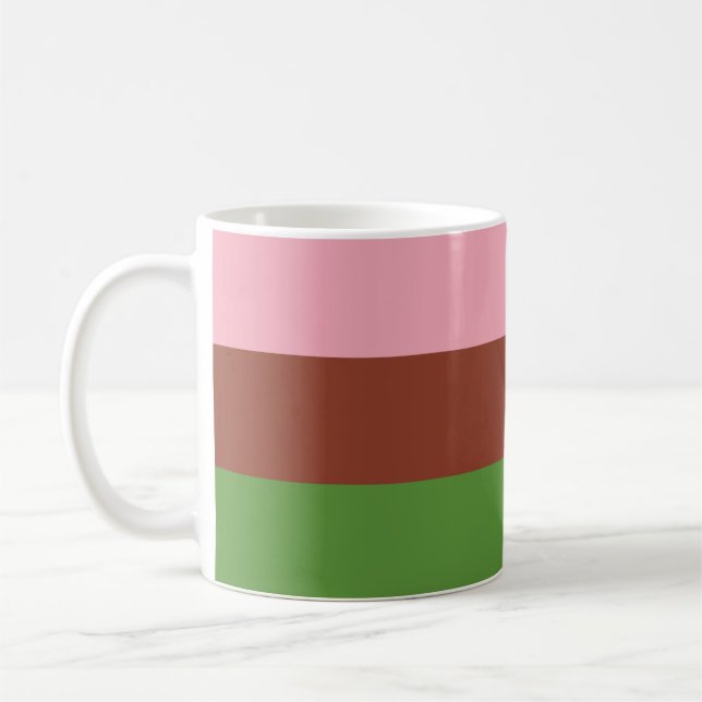 Gynosexual Pride Flag Kaffeetasse (Links)