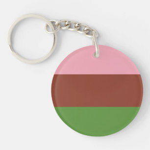Gynosexual Pride Flag Schlüsselanhänger