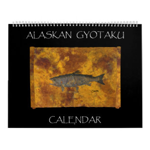 Gyotaku - großer Kalender