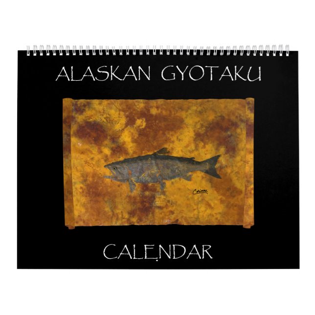 Gyotaku - großer Kalender (Titelbild)