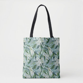 Gypsophila & Eukalyptus Leaf Multimedia-Druck