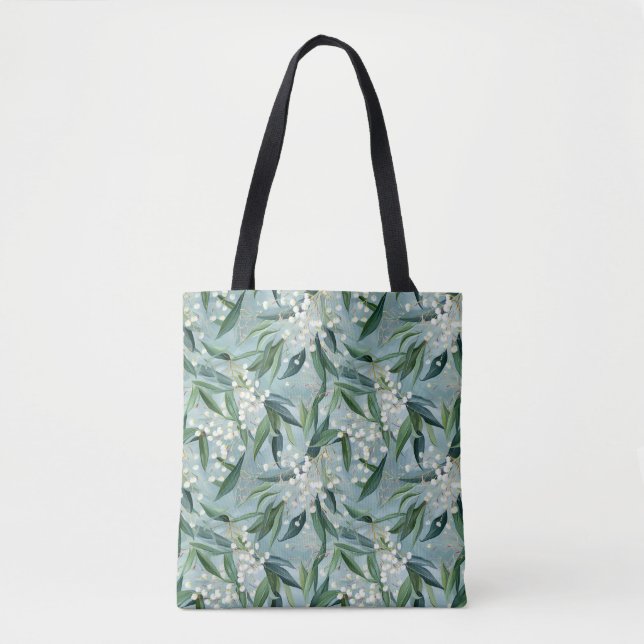 Gypsophila & Eukalyptus Leaf Multimedia-Druck (Vorderseite)
