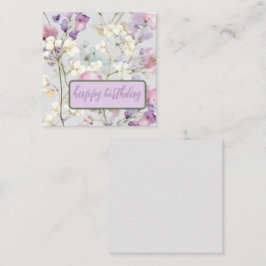 Gypsophila Mitteilungskarte