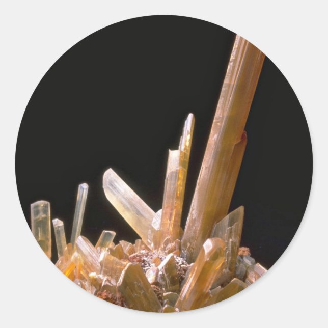 Gypsum Runder Aufkleber (Vorderseite)