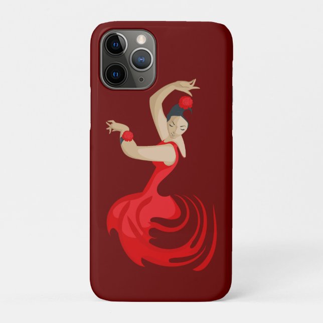 Gypsy Flamenco Dancer Case-Mate iPhone Hülle (Rückseite)