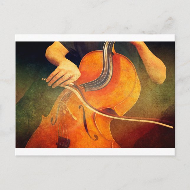 Gypsy Jazz Variation Postkarte (Vorderseite)