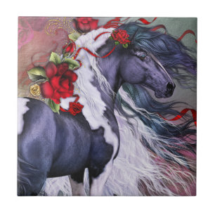 Gypsy Rose Art Tile Fliese
