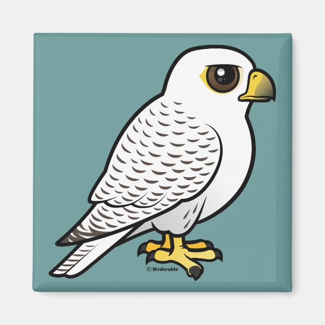 Gyrfalcon Magnet (Vorne)