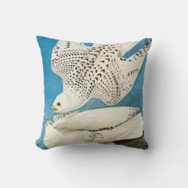 Gyrfalcons, alias Gerfalcons von John James Audubo Kissen