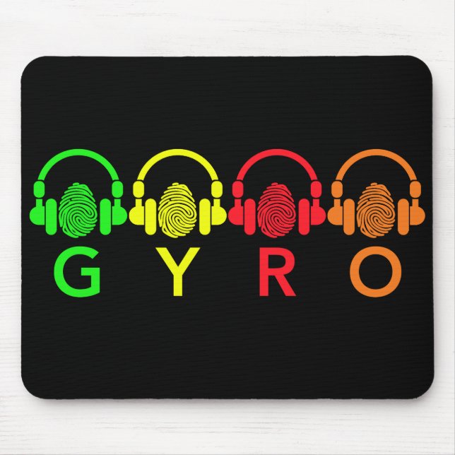 GYRO Magnet Mousepad (Vorne)
