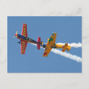 Gyroskopische Aerobatik Postkarte