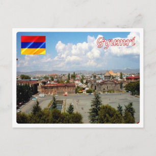 Gyumri - Panorama - Postkarte