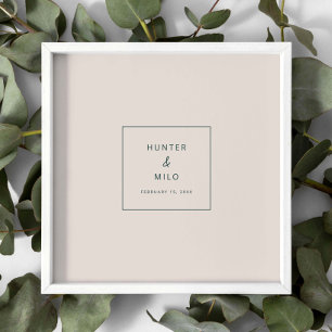 H100 Gästeschrift Hochzeitplakat Dekor Poster