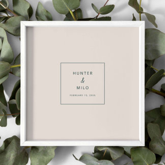 H100 Gästeschrift Hochzeitplakat Dekor Poster